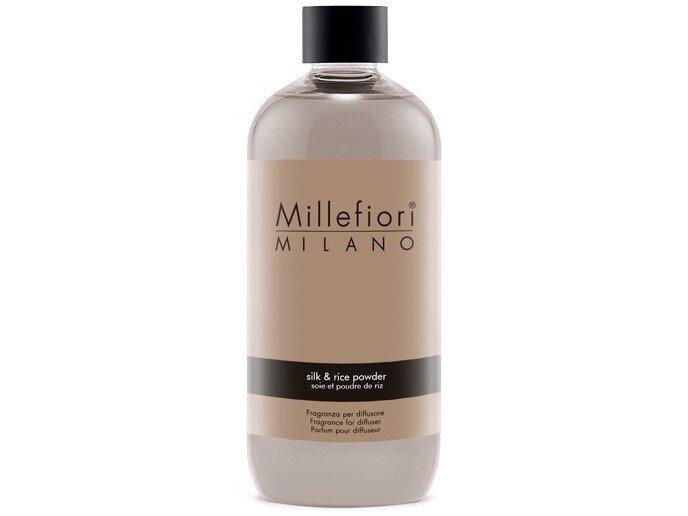 Millefiori Milano Náhradní náplň do aroma difuzéru Natural Hedvábí & rýžový prášek 250 ml