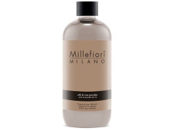 Millefiori Milano Náhradní náplň do aroma difuzéru Natural Hedvábí & rýžový prášek 250 ml