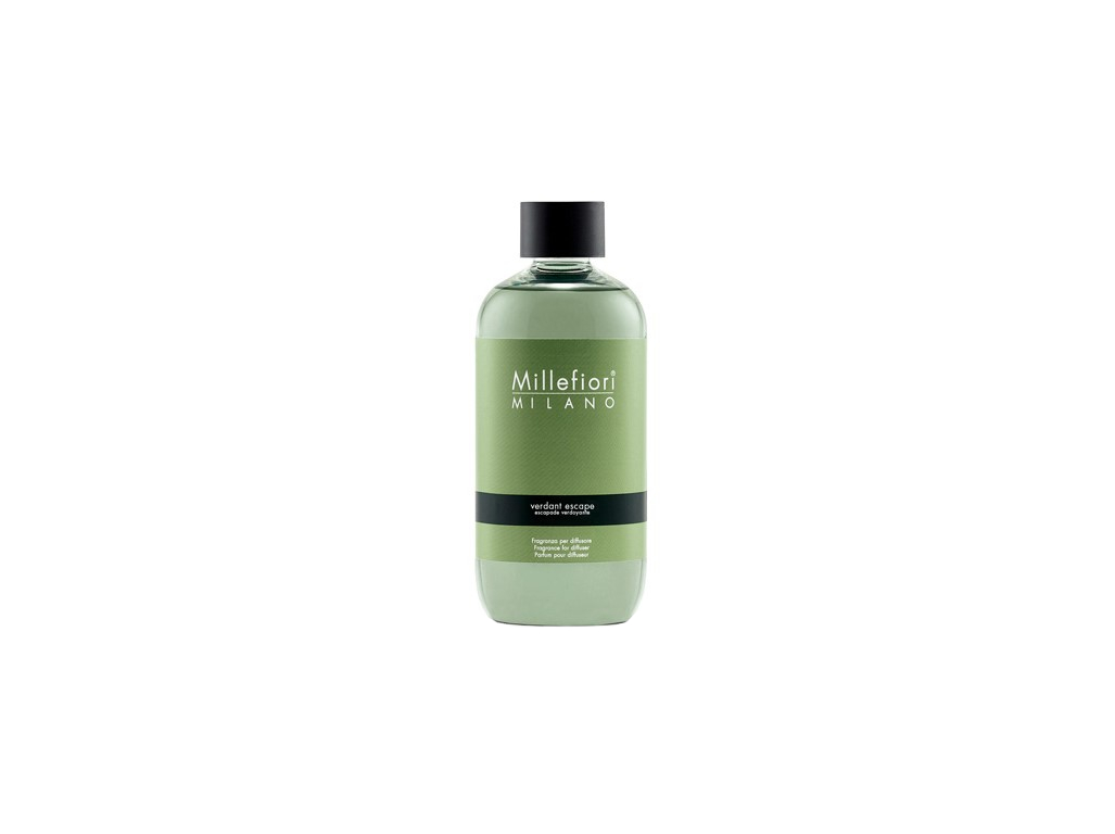 Millefiori Milano Náhradní náplň do aroma difuzéru Natural Únik do zeleně (Verdant Escape) 250 ml