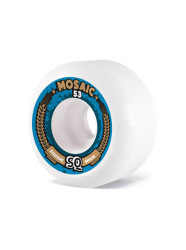 Mosaic kolečka na skateboard SQ Rome 53 mm 102a | Velikost skate 53 mm