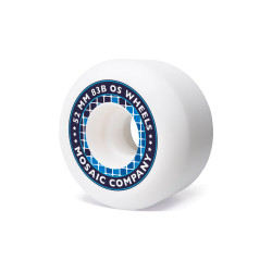 Mosaic skateboardová kolečka OS Stars 52 mm 83B | Bílá | Velikost skate 52 mm