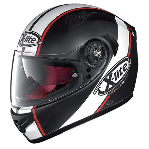 Moto helma X-lite X-661 Vinty N-Com  Flat Black  L (59-60)