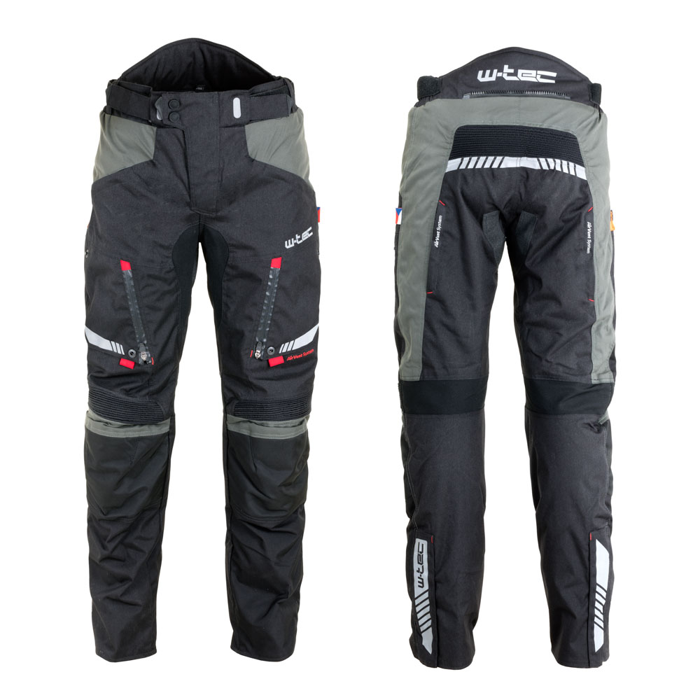 Moto kalhoty W-TEC Excellent  Thunderstorm Gray  M