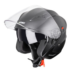 Moto přilba W-TEC YM-627  Pure Matt Black  XS (53-54)