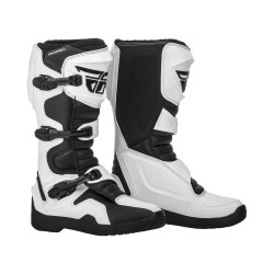 Motokrosové boty Fly Racing New Maverik Black White  černá/bílá  44,5