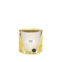 My Jolie Candle Vonná svíčka 36h s náramkem Black Les Essentielles Ostrov Monoi 320327