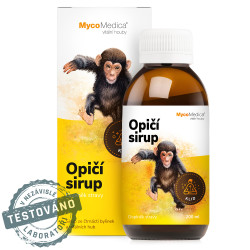 MycoMedica Opičí sirup 200 ml + tetovačky ZDARMA