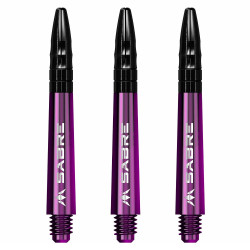 Násadky Mission Sabre Shafts Purple Tweenie 3ks