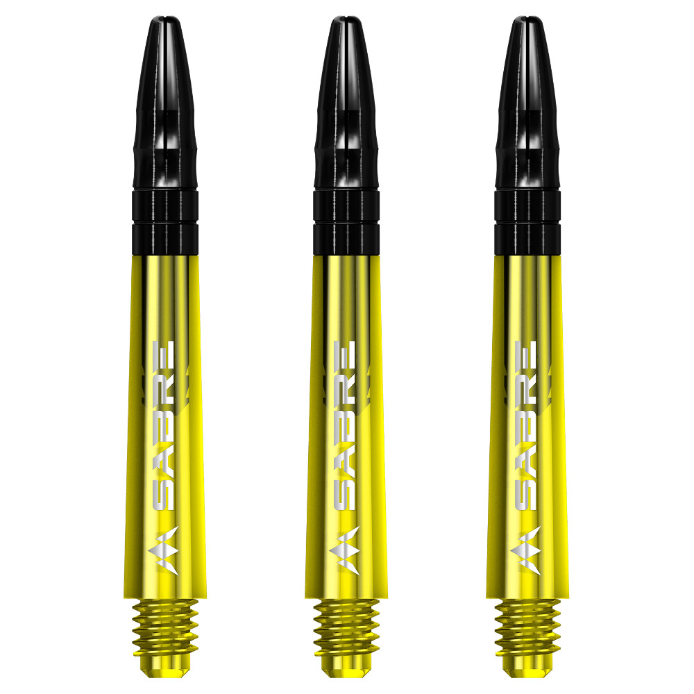 Násadky Mission Sabre Shafts Yellow Tweenie 3ks