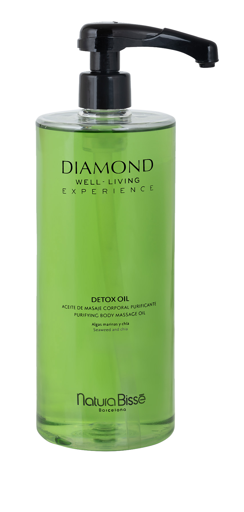 Natura Bissé Vyživující suchý olej Diamond Well-Living Experience Detox Oil (Purifying Body Massage Oil) 1000 ml