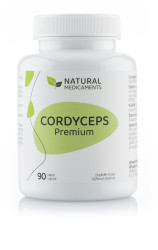 Natural Medicaments Cordyceps Premium 90 kapslí