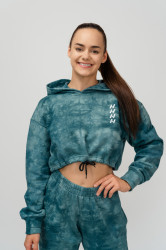 NEBBIA Re-fresh women's crop hoodie