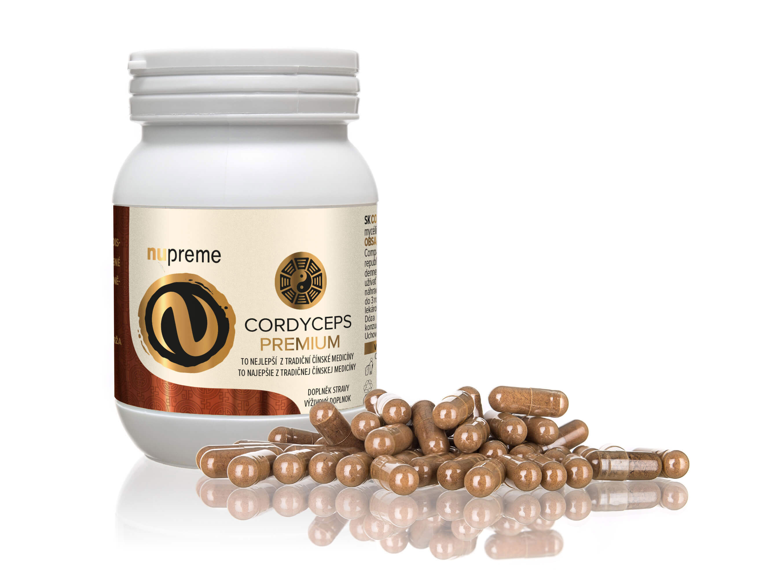 Nupreme Cordyceps extract 100 kapslí