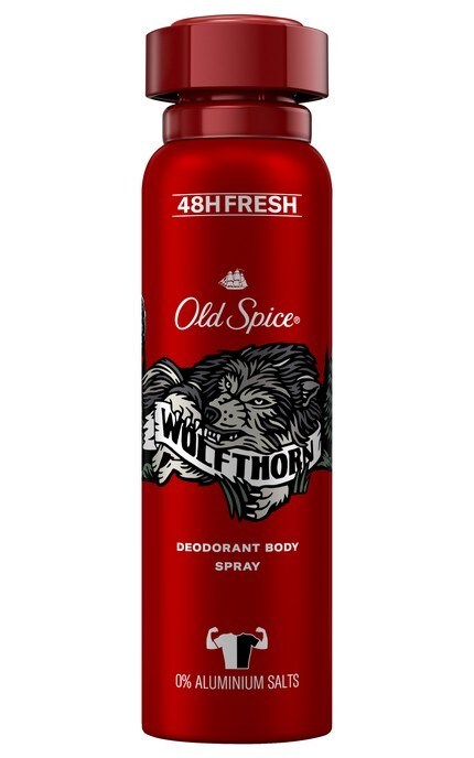 Old Spice Deodorant ve spreji pro muže Wolf Thorn (Deodorant Body Spray) 150 ml