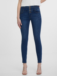 Orsay Tmavě modré dámské skinny fit džíny - Dámské