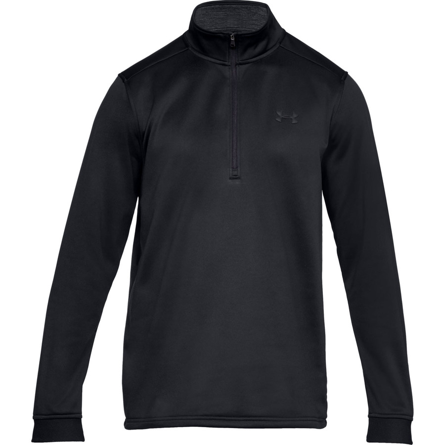 Pánská mikina Under Armour Armour Fleece 1/2 Zip  Black/Black  XL