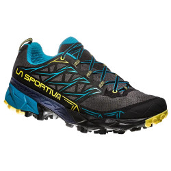 Pánské traliové boty La Sportiva Akyra  Carbon/Tropic Blue  45,5