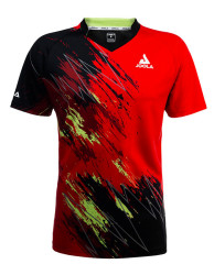 Pánské tričko Joola  Shirt Elanus Black/Red M