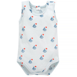 Pinokio Kids's Sailor Bodysuit Sleeveless