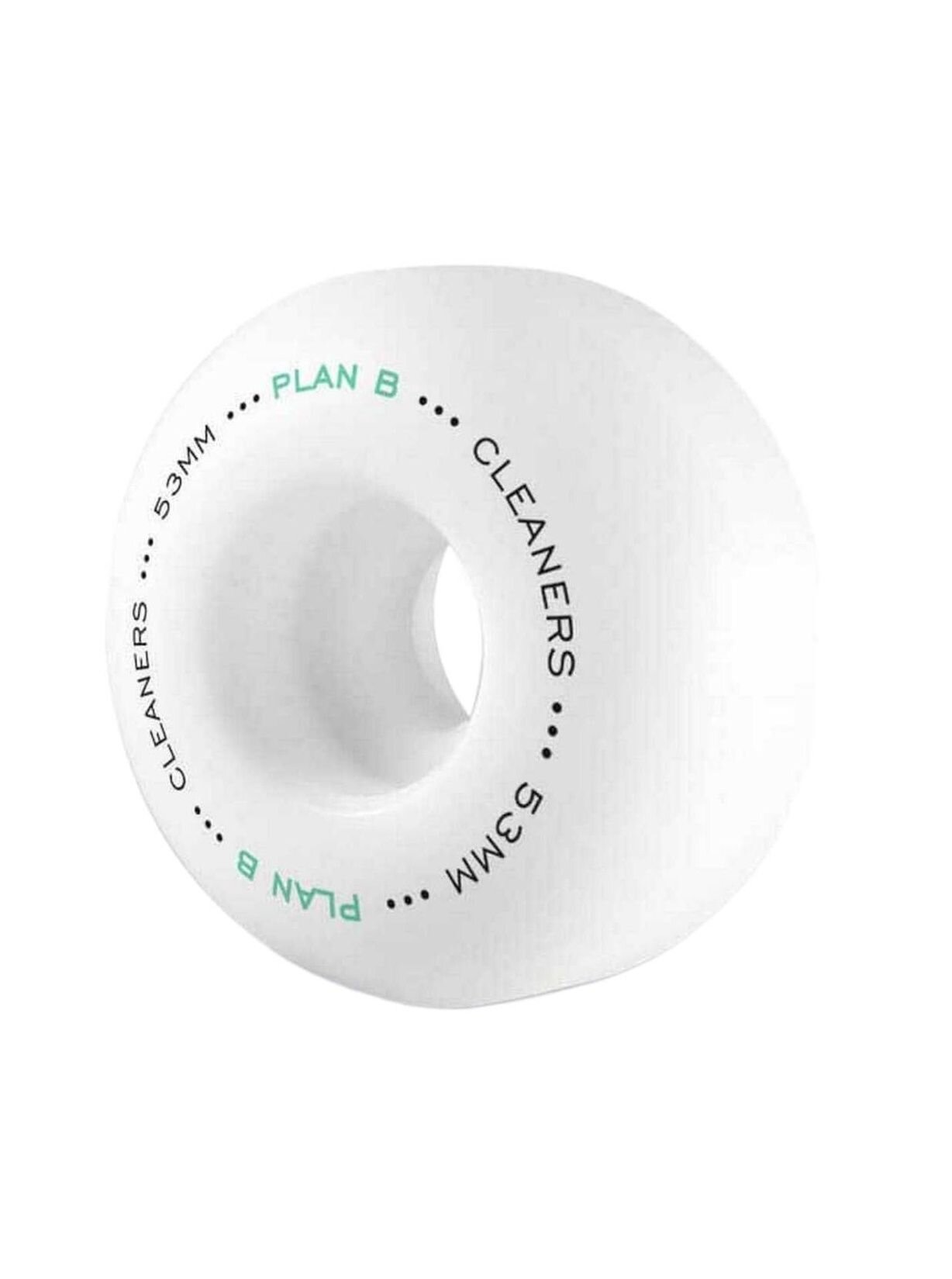 Plan b kolečka Cleanups 53 mm | Bílá | Velikost skate 53 mm