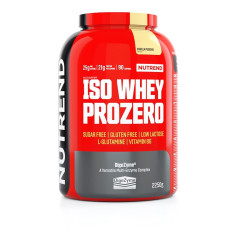 Práškový koncentrát Nutrend ISO WHEY Prozero 2250 g  pudinková vanilka