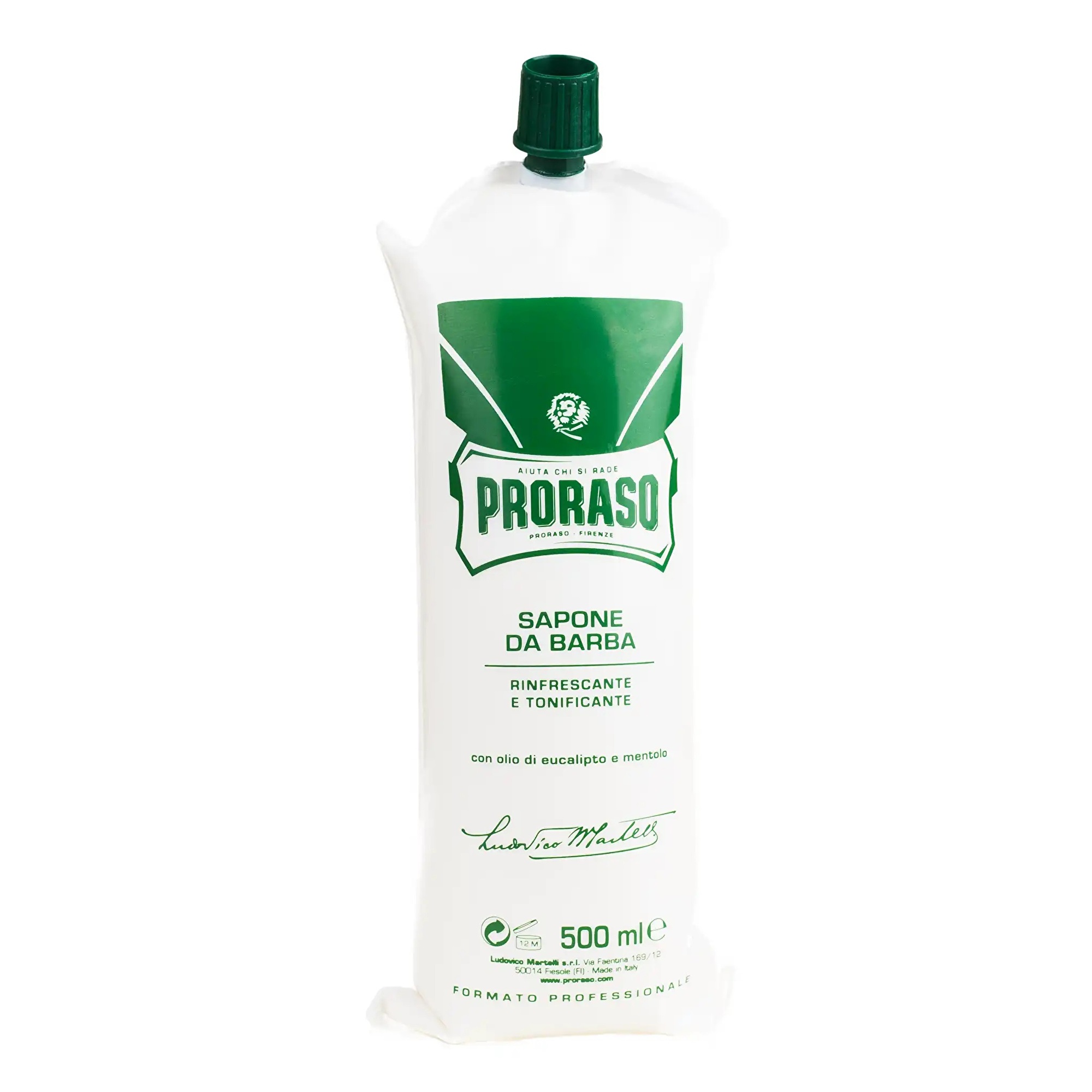 Proraso Osvěžující krém na holení Eukalyptus 500 ml