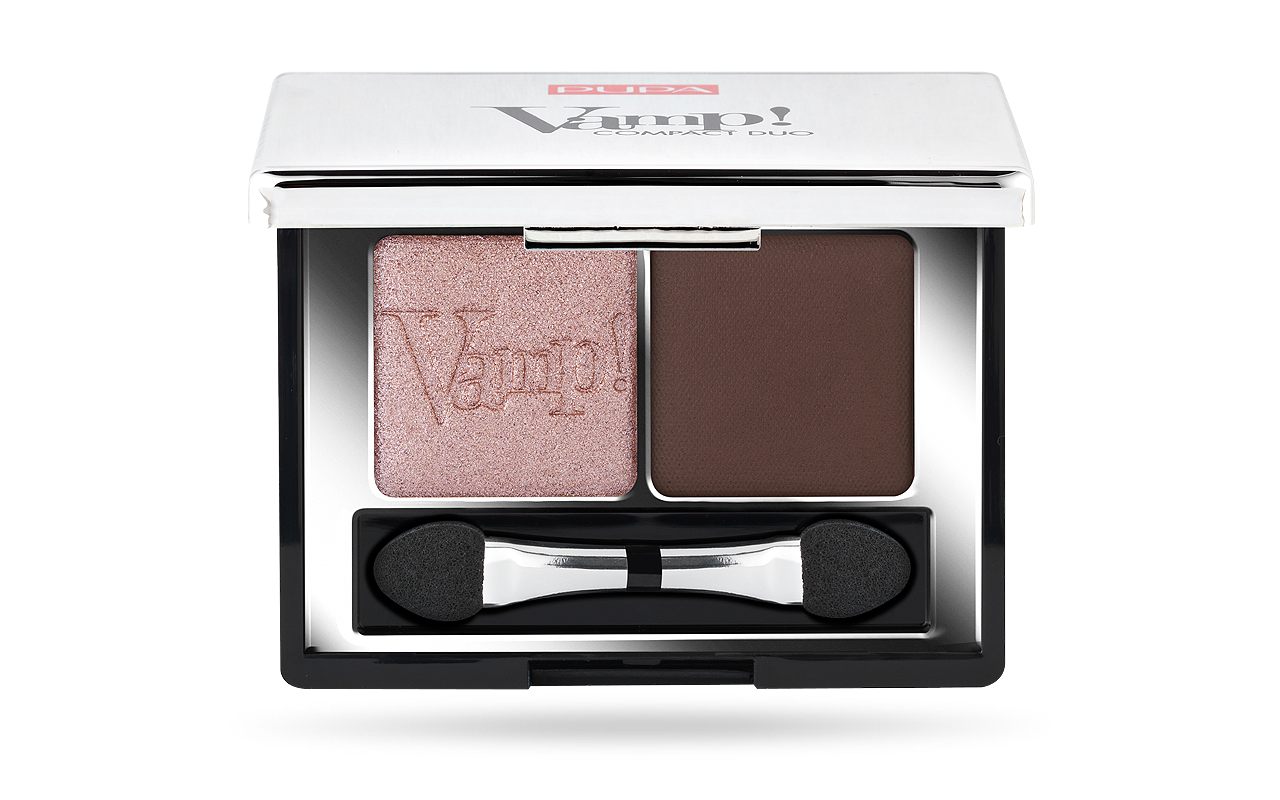 PUPA Milano Oční stíny Vamp! (Compact Duo Eyeshadow) 2,2 g 002 Pink Earth