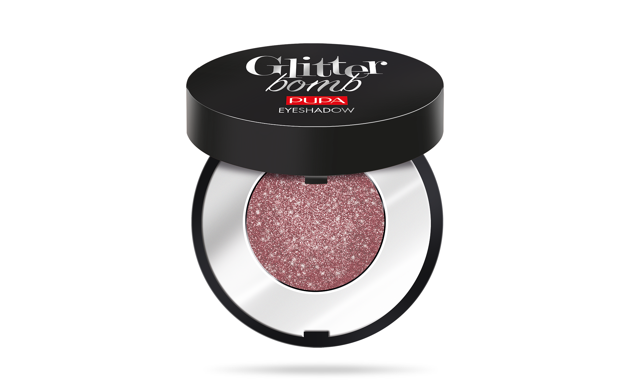 PUPA Milano Třpytivé oční stíny Glitter Bomb (Eyeshadow) 0,8 g 007 Sparkling Rose