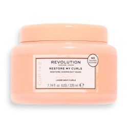 Revolution Haircare Noční maska pro kudrnaté a vlnité vlasy Restore My Curls (Overnight Mask) 220 ml