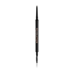 Revolution Precizní tužka na obočí s kartáčkem (Precise Brow Pencil Medium Brown)