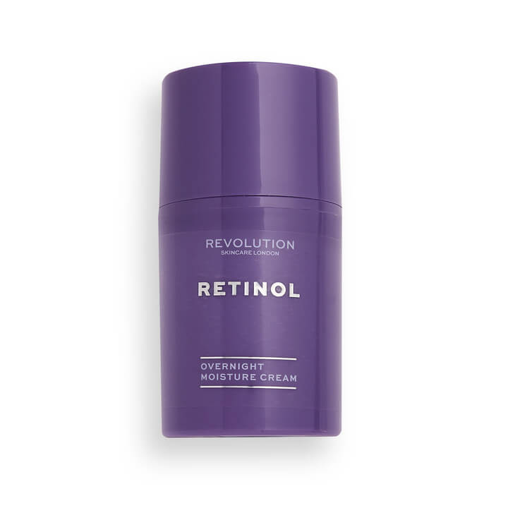 Revolution Skincare Noční krém pro zralou a citlivou pleť Retinol (Overnight Moisture Cream) 50 ml