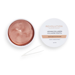 Revolution Skincare Zklidňující polštářky pod oči Rose Gold Vegan Collagen (Soothing Eye Patches) 60 ks