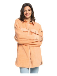 Roxy dámská bunda Switch Up Sherpa Dusty Coral | Písková | Velikost L