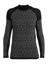 Roxy dámské funkční tričko Seamless Top True Black | Černá | Velikost M/L