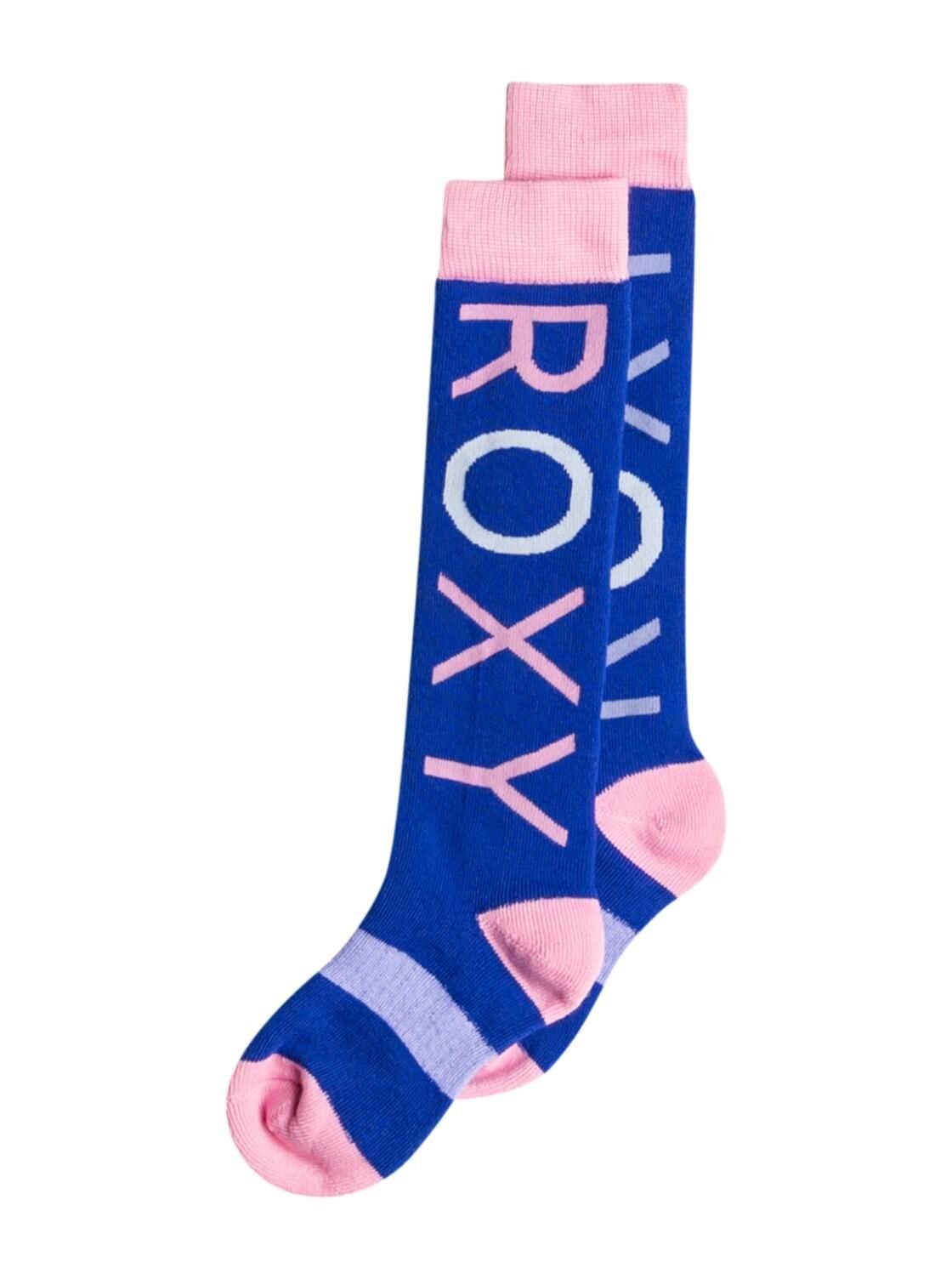 Roxy dětské SNB & SKI ponožky Frosty Girl Socks Bluing | Modrá | Velikost M/L