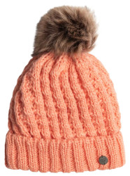 Roxy dětský kulich Blizzard Girl Peach Pink | Růžová | Velikost One Size