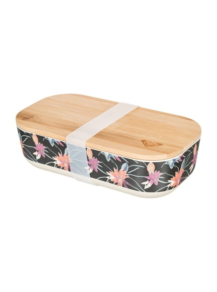 Roxy krabička na oběd Lunchbox Anthracite Floral Flow | Černá | Velikost One Size