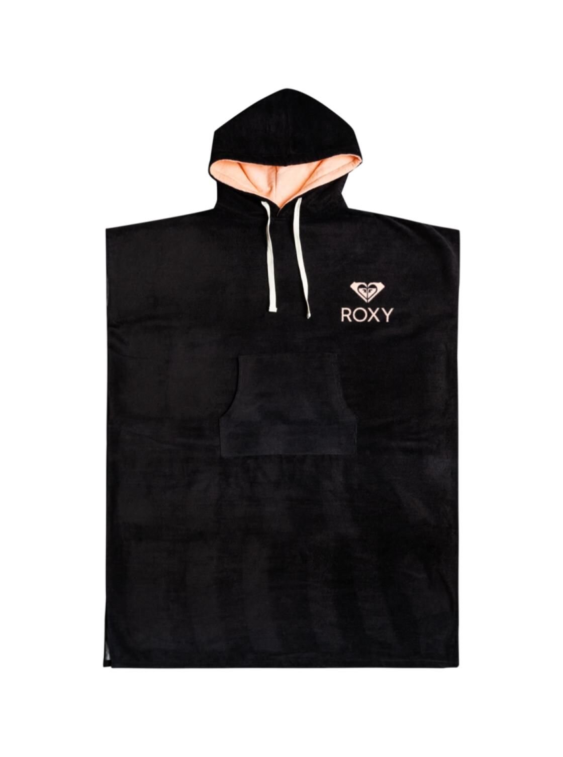 Roxy osuška Infinite Lagoon Anthracite | Černá | Velikost One Size | 100% bavlna