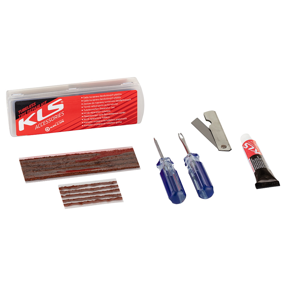 Sada na opravu bezdušových plášťů Kellys Tubeless Tire Repair Kit