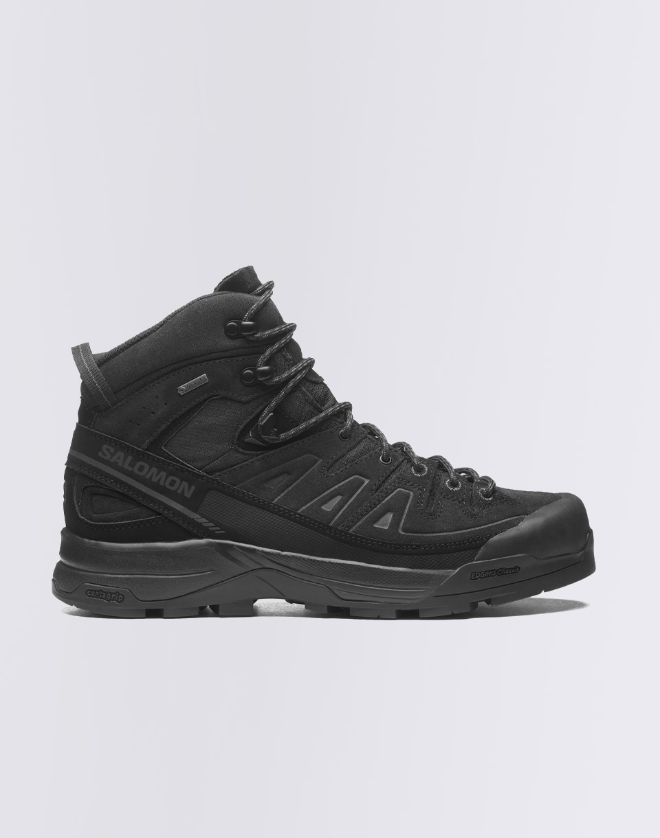 Salomon X-Alp Leather Gore-Tex Black/Black/Asphalt 44 2/3