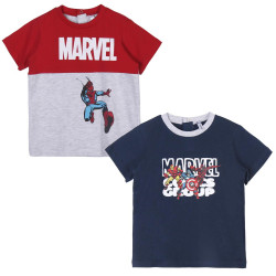 SHORT SHIRT PACK X2 MARVEL