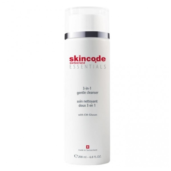 Skincode Jemné čisticí pleťové mléko 3-in-1 Essentials (Gentle Cleanser) 200 ml