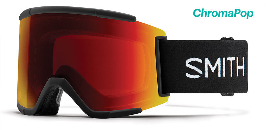 Smith snowboardové brýle Squad XL Black | Chrom. Sun Red Mir. | Černá | Velikost One Size