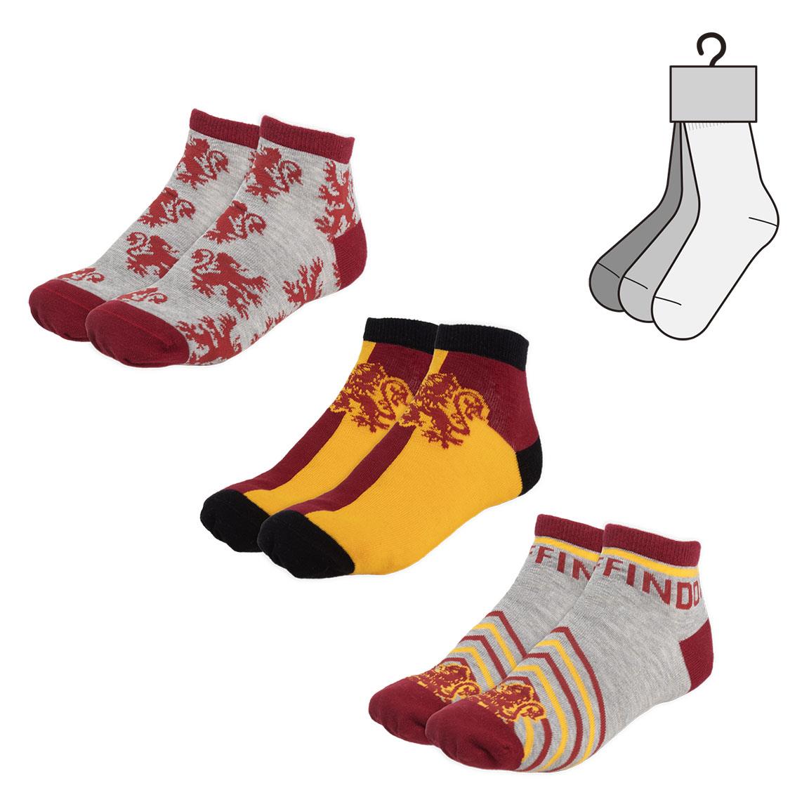 SOCKS PACK SHORT HARRY POTTER