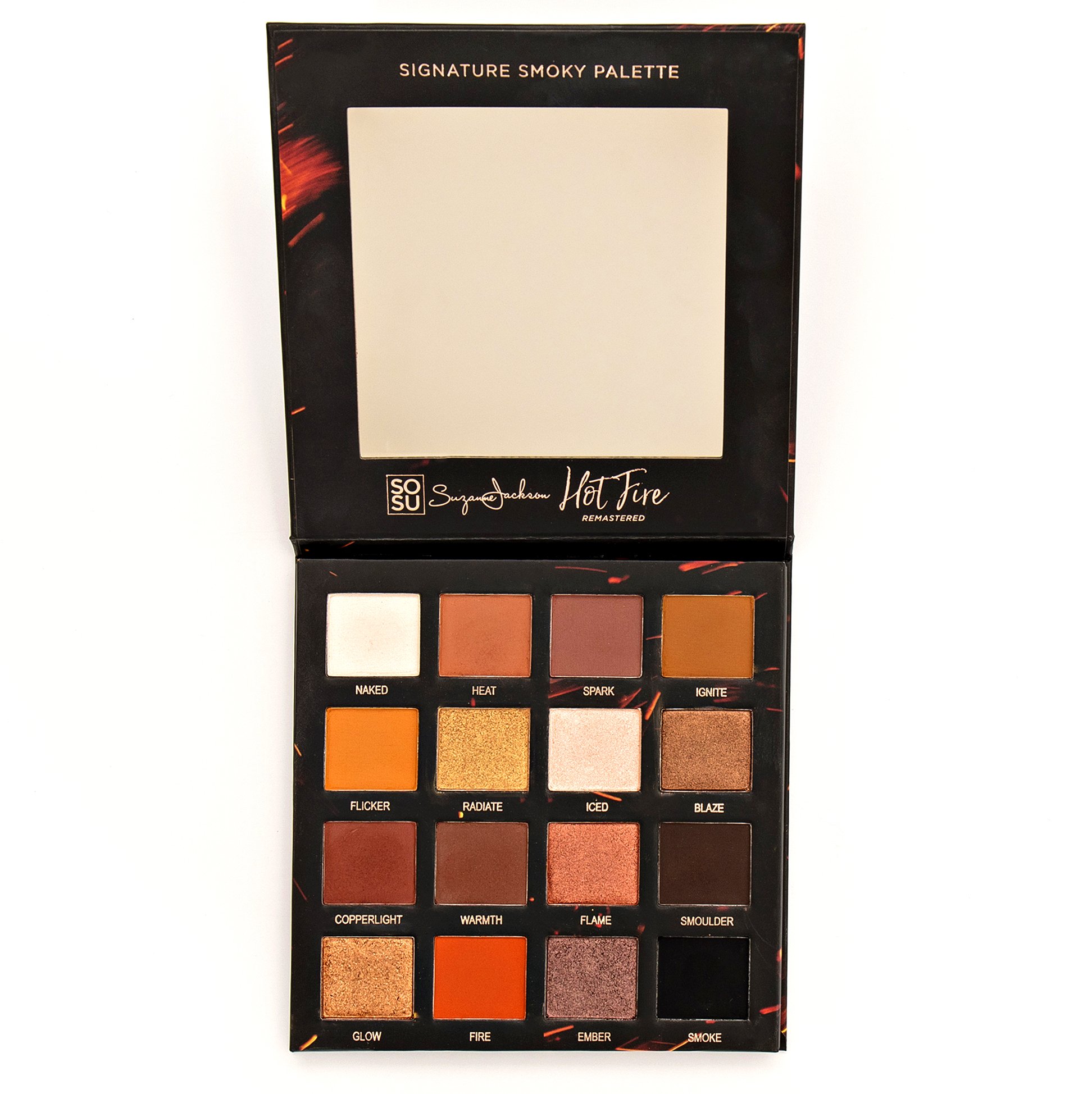 SOSU Cosmetics Paletka očních stínů Hot Fire (Palette) 32 g