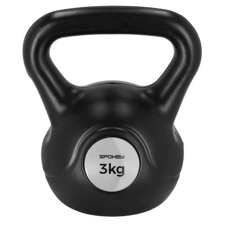 Spokey KETLA Kettlebell plastová činka 3 kg