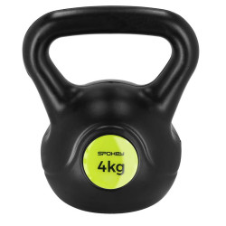 Spokey KETLA Kettlebell plastová činka 4 kg