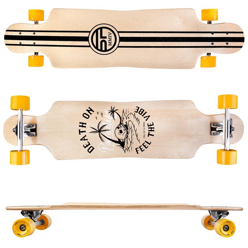 Spokey LONGBAY Longboard 94 x 23,5 cm,  ABEC7