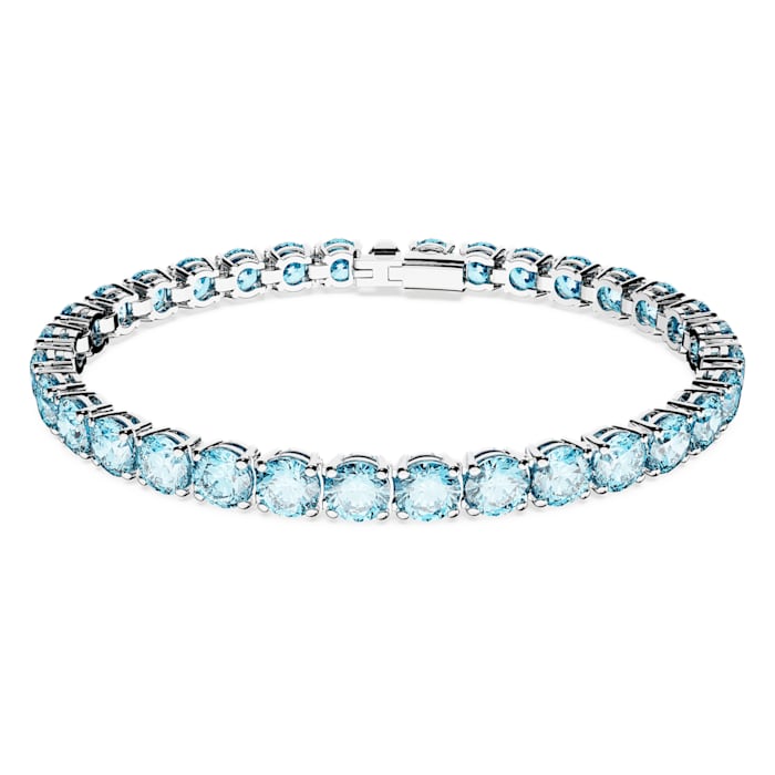 Swarovski Půvabný náramek s krystaly Matrix Tennis 5648928 16,5 cm