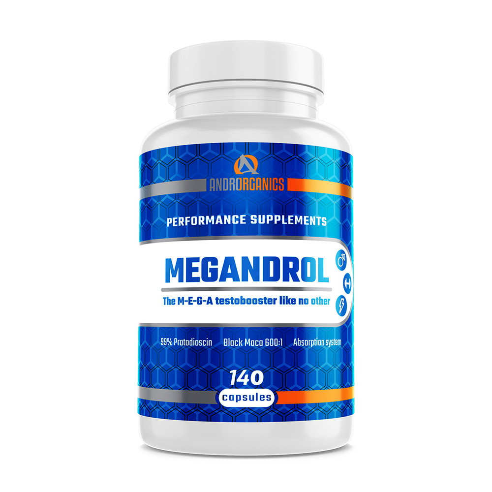 Testosteronový booster Androrganics Megandrol 140 caps